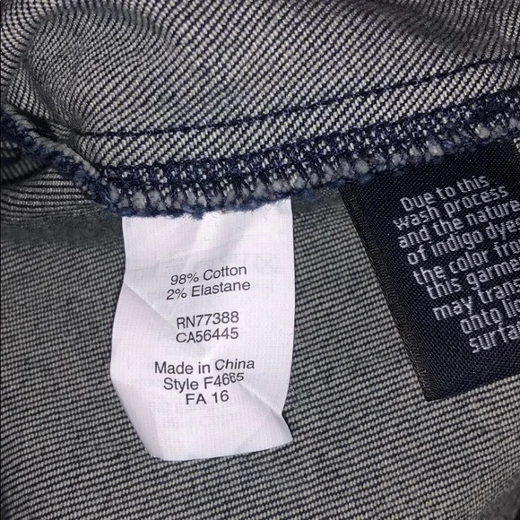 MADEWELL zip front detail denim skirt - Picture 6 of 7